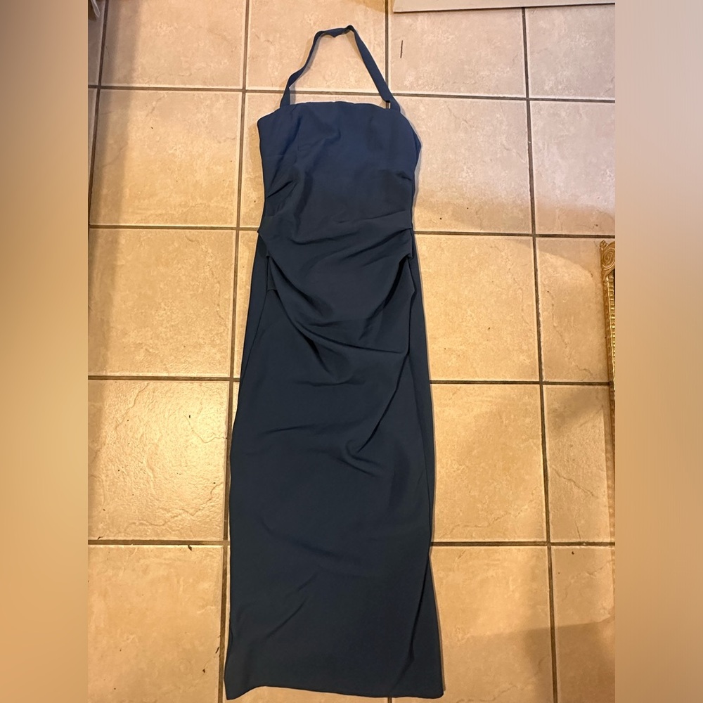 Lioness Navy Midi Dress